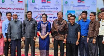 សមាគម សៀហអាប់ឌុលឡោះអាន់នូរី នៃប្រទេសគុយវ៉ែត ឧបត្ថមអគារម៉ាស្ជិតតម្លៃជាង៤១ម៉ឺនដុល្លារ ដល់សហគមន៍ខ្មែរឥស្លាម នៅខេត្តកោះកុង