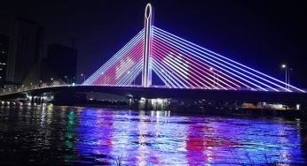 In Pictures: Koh Pich – Koh Nora bridge temporarily opens for Pchum Ben festival