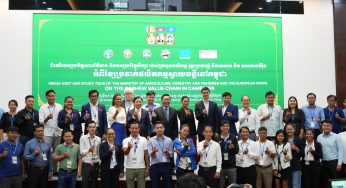 ដំណើរទស្សនកិច្ចសារ​ព័ត៌មាន និងទស្សនកិច្ចសិក្សា អំពីខ្សែច្រវាក់ផលិត​កម្មស្វាយ​ចន្ទី​នៅកម្ពុជា រយៈពេល៤ថ្ងៃ នៅរាជធានីខេត្តចំនួន៤ ដែលរៀបចំដោយក្រសួងកសិកម្ម និងសហភាពអឺរ៉ុប នឹង​ជួយជំរុញការផ្សព្វផ្សាយឱ្យបានទូលំទូលាយ ដើម្បីកម្ពុជាក្លាយខ្លួនជាអធិរាជនាំចេញស្វាយចន្ទី