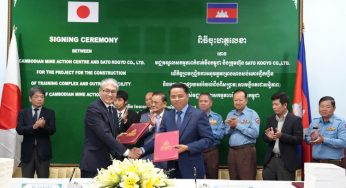 Japan provides nearly $14 million in grants for mine action training