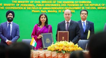 Cambodia to cooperate with India in Human Resource Development in Civil Service