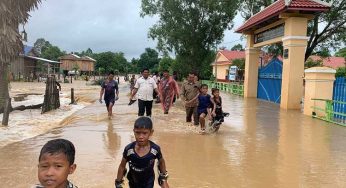 P Vihear floods recede, continue in Stung Treng