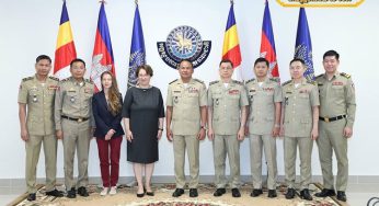 Gen Thet, Turkish Ambassador to strengthen cooperation in combatting transnational crimes
