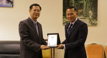 Director-General of ANA meets with Malaysian Ambassador to Cambodia