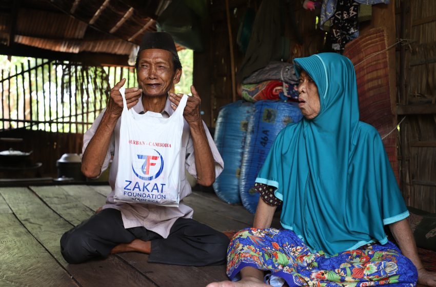  Zakat Foundation of America Partners with Cambodian Muslim Media Center to Distribute Qurbani Meat to rural villagers in Cambodia